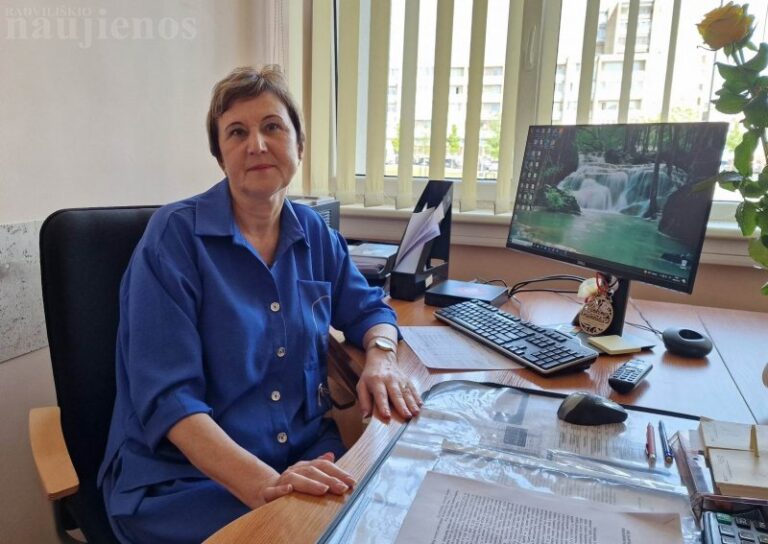 Konkursą į Finansų skyriaus vedėjos pareigas laimėjo Lina Baškevičienė