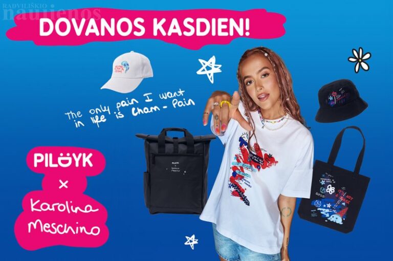 „Pildyk“ klientams – dovanos kasdien: laimėkite daiktus iš naujausios K. Meschino kolekcijos
