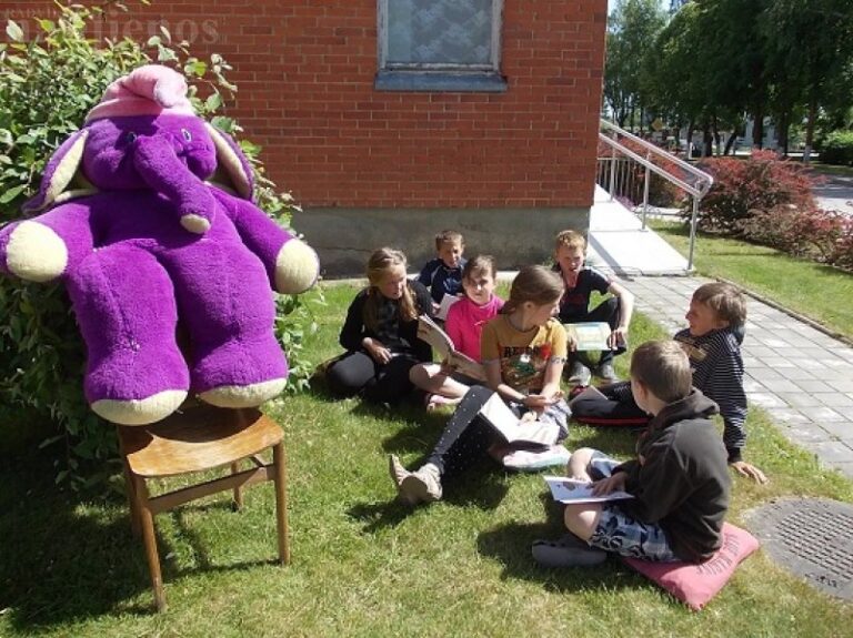 Vaikų vasara – Sidabravo bibliotekoje