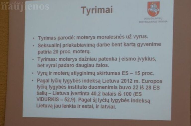 Lygių galimybių kontrolierė apsilankė Radviliškio rajono savivaldybėje