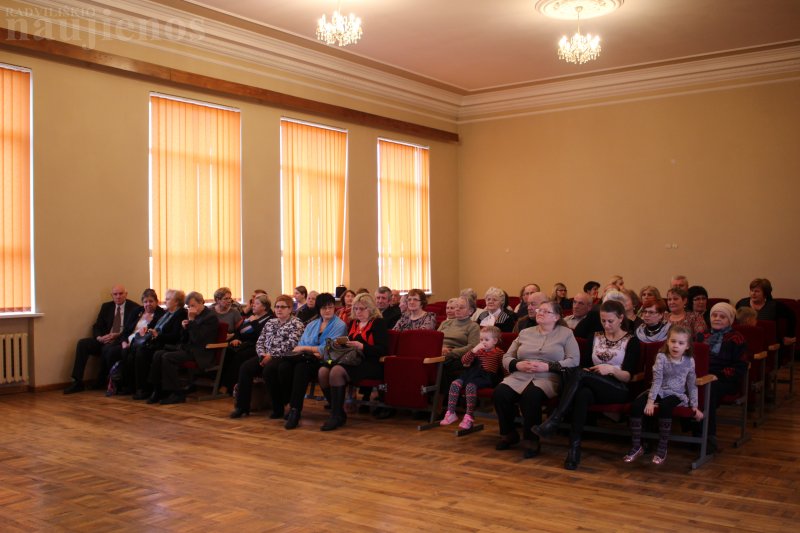 Svečiams labai patiko anūkų parengta programa.