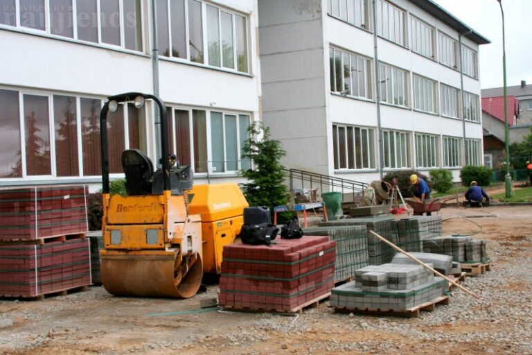 Ugdymo įstaigose kaukši plaktukai