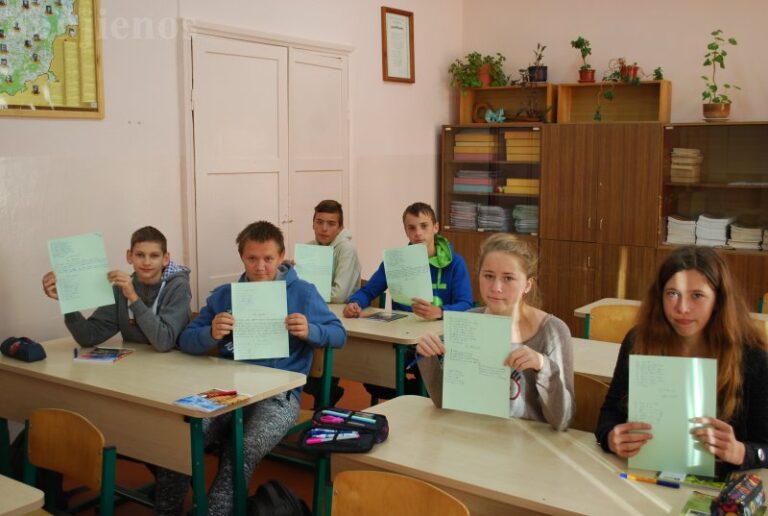 Pociūnėliečiai paminėjo Europos kalbų dieną