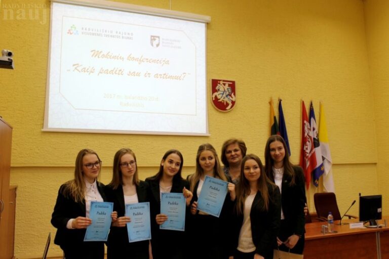 Mokinių konferencija „Kaip padėti sau ir artimui?“