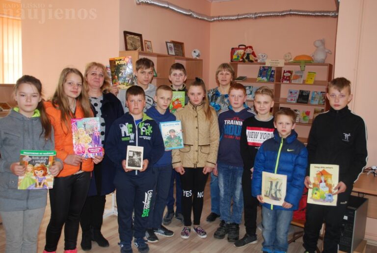 Pociūnėliečiai – Nacionalinės Lietuvos bibliotekų savaitės dalyviai