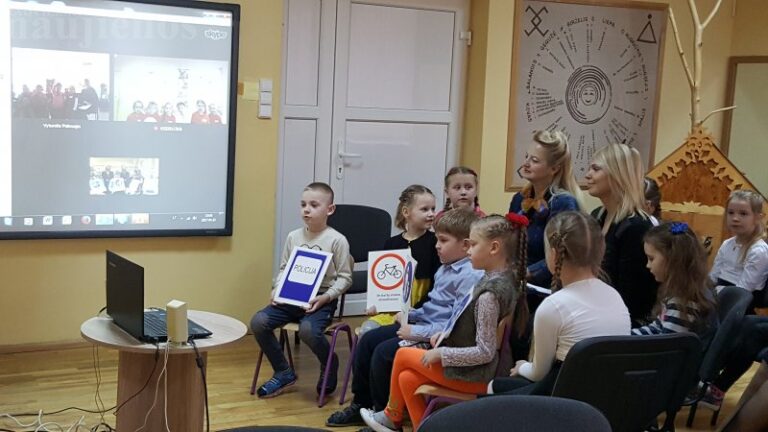 „Žvaigždutėje“ nutiestas tarptautinis vaikų videotiltas