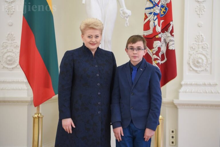 Žyniukas iš Šaukoto susitiko su Prezidente
