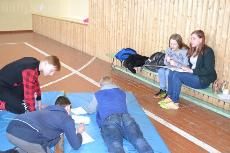 Jaunimo mokykloje – „linksmos“ integruotos pamokos