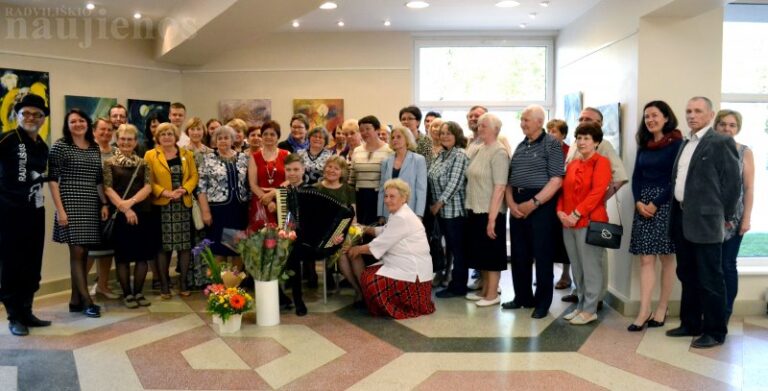 Kultūros centre atidaryta kraštietės tapybos darbų paroda