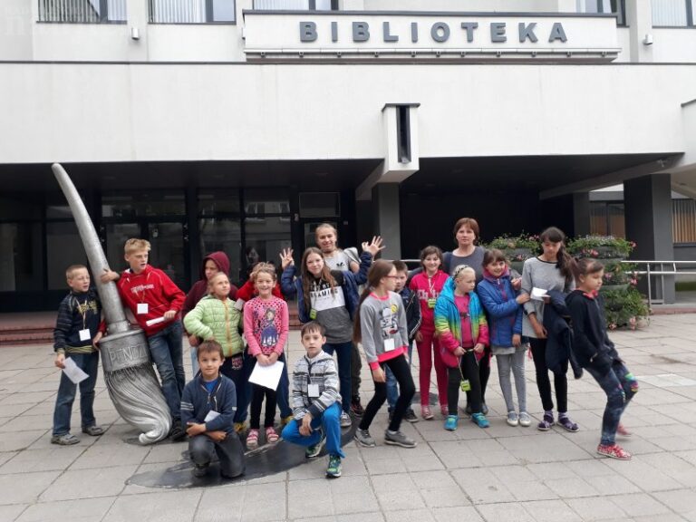 Šeduvos bibliotekoje – stovykla vaikams