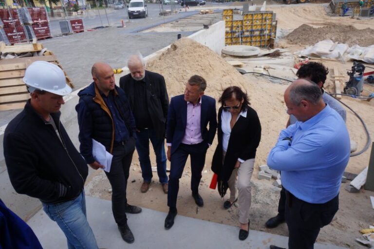 Aušros aikštės rekonstrukcija juda į priekį