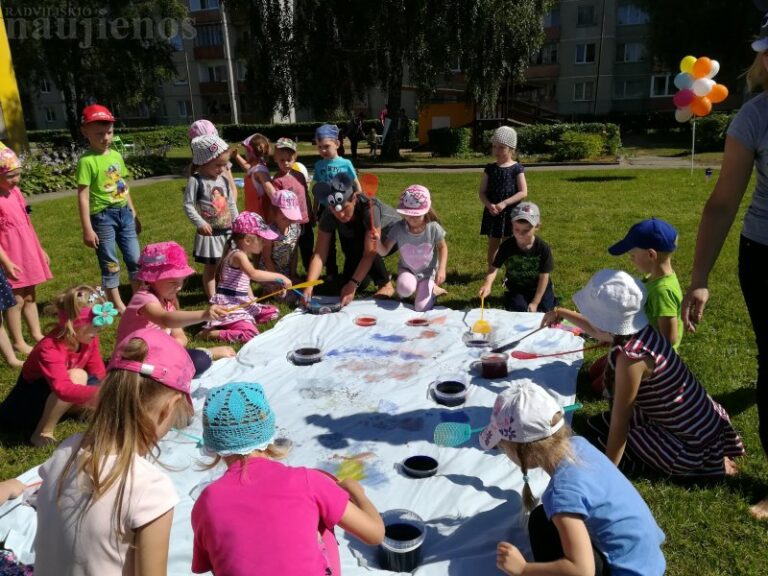 „Žvaigždutės“ vaikų vasara – linksma ir turininga