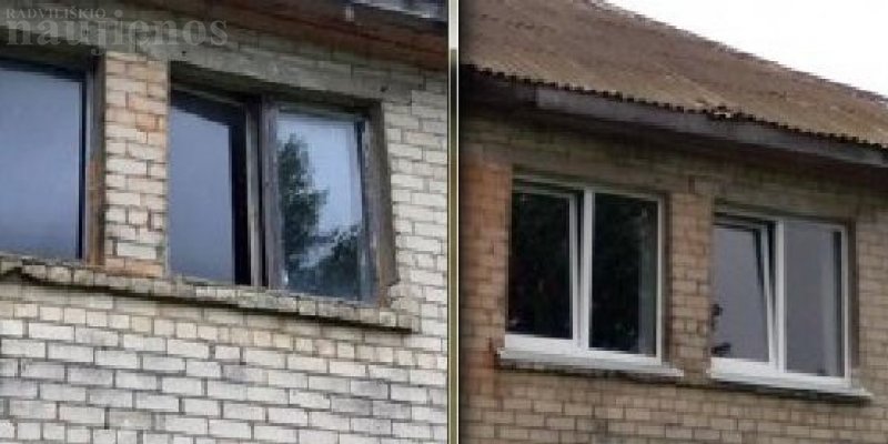 Šaukoto seniūnijoje gyvenančios šeimos name buvo apšildytos ir išbetonuotos vieno kambario grindys