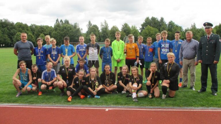 Prevenciniame vaikų futbolo turnyre – ir merginų komanda