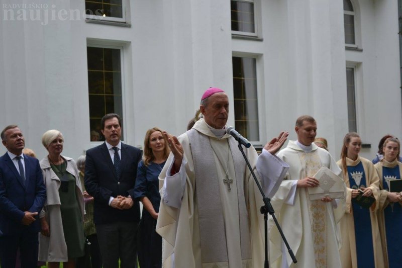 Šventėje dalyvavo Radviliškio rajono savivaldybės meras Antanas Čepononis