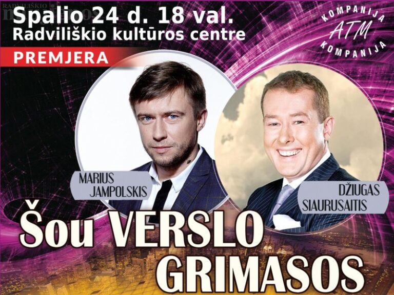Premjera! Šou verslo grimasos