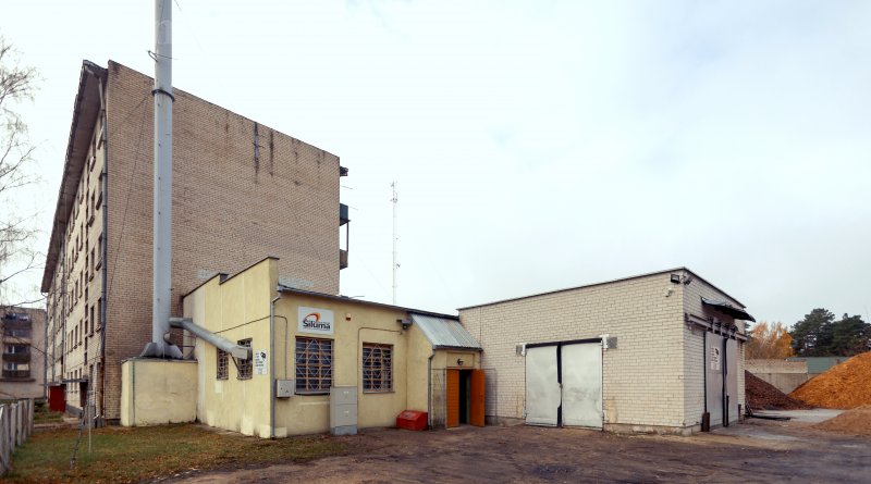 Tai - Linkaičių katilinės būsimojo biokuro sandėlio patalpa.