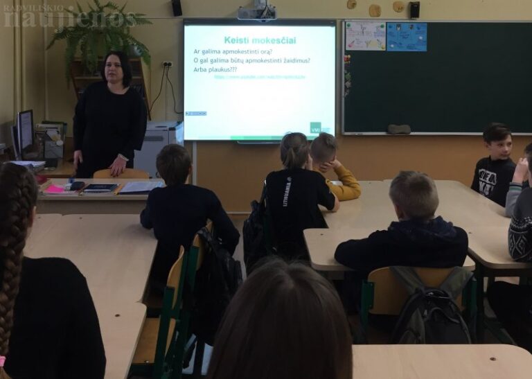 Vinco Kudirkos progimnazijoje auga pilietiški mokiniai
