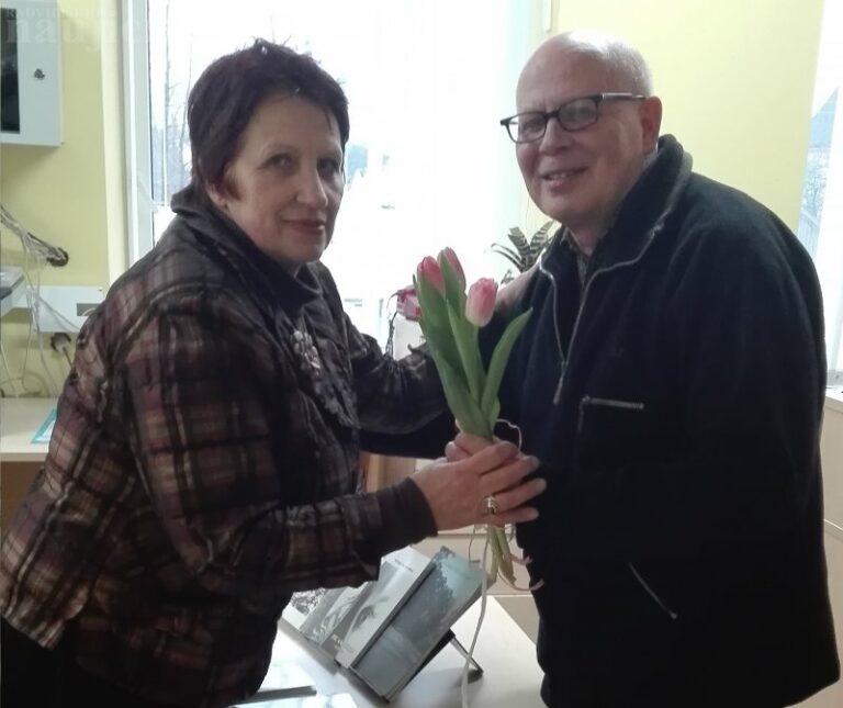 Šeduvoje pristatyta P. Valantino poezijos knyga
