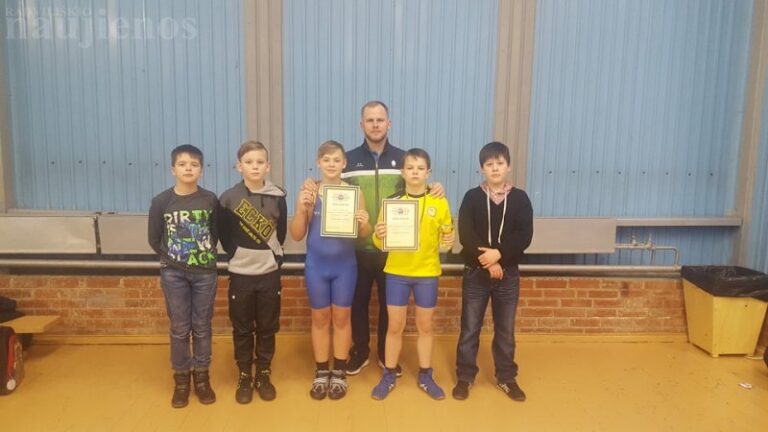 Jaunasis radviliškietis – imtynių čempionas