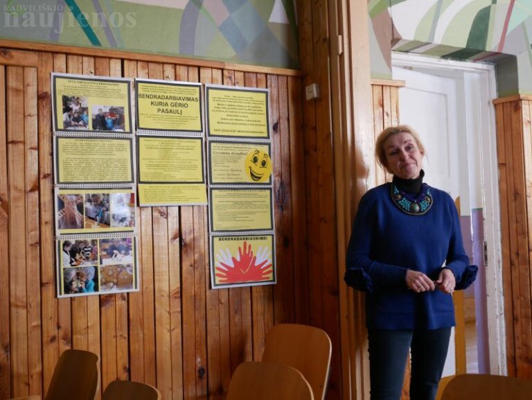 Grinkiškio J. Poderio gimnazijoje kalbėta apie psichologiją pamokoje