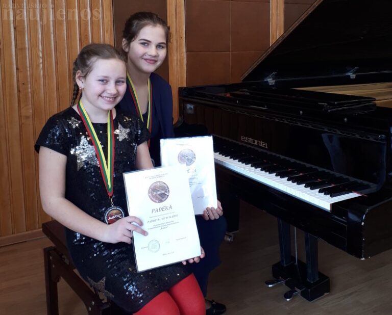 Sėkmingas Radviliškio pianistų pasirodymas konkurse „Rubato“
