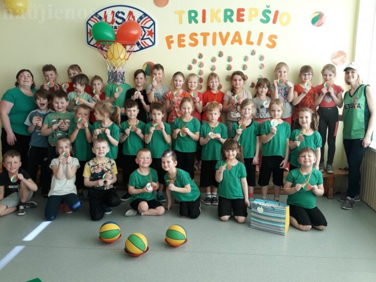 Trikrepšio festivalis lopšelyje-darželyje „Kregždutė“