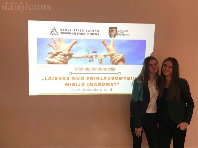 Konferencijoje apie sveikatą aktyviai dalyvavo ir lizdeikiečiai