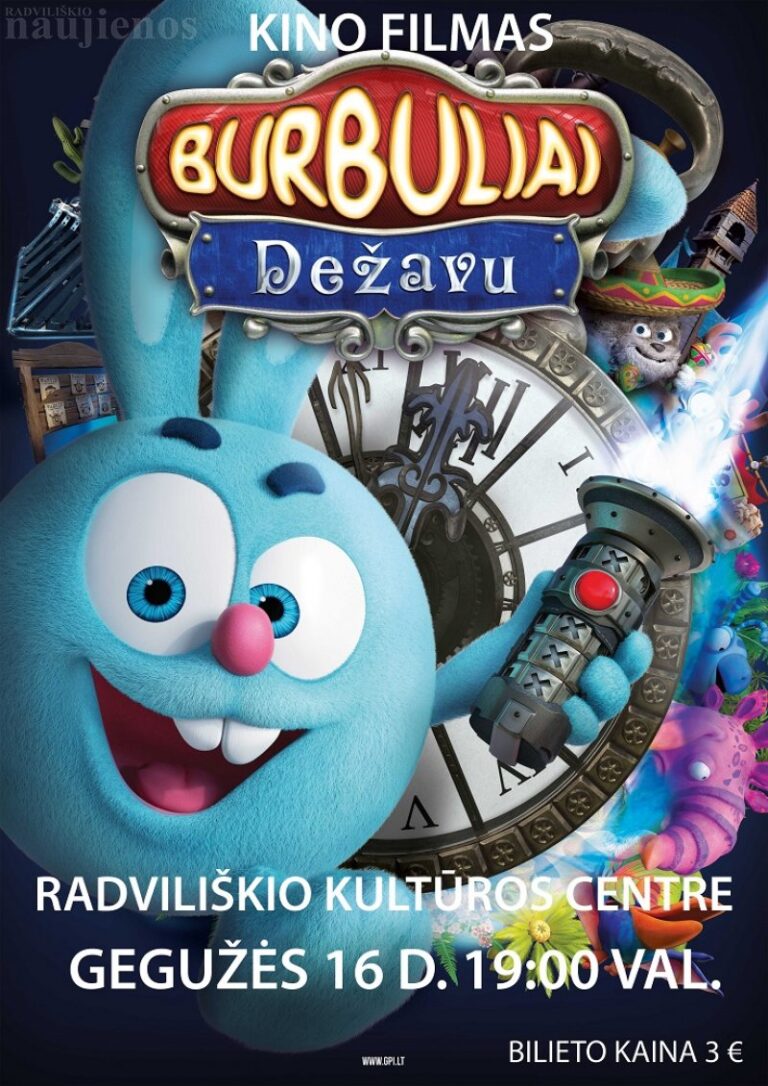 Pasiruoškite nuotaikingiausiai kelionei laike – „Burbuliai“ atskuba į Radviliškį