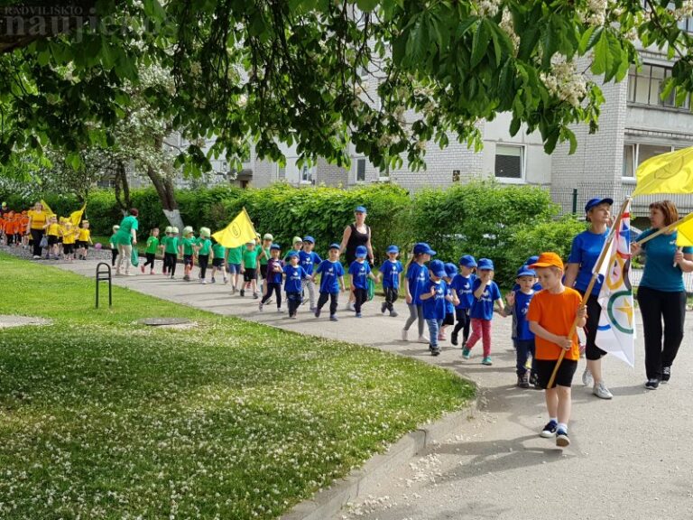 „Žvaigždutėje“ surengta sporto šventė