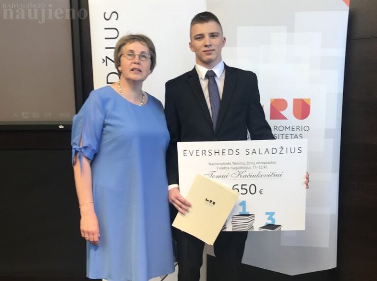 Tomas Kačiukevičius – nacionalinės olimpiados nugalėtojas