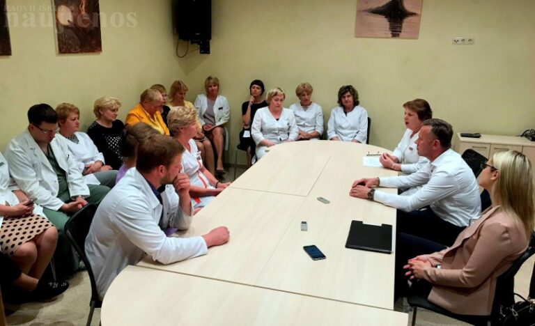 Radviliškio ligoninės medikams – geros naujienos