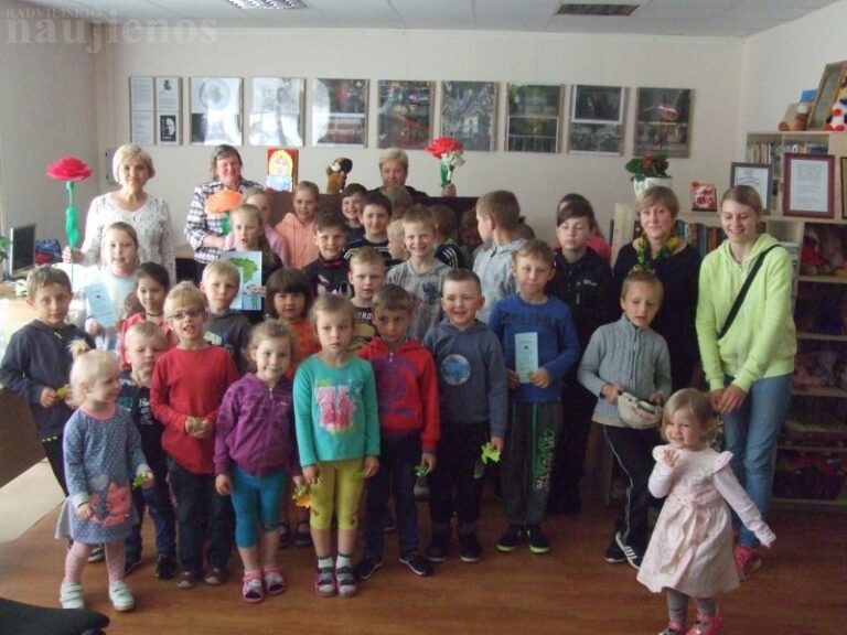 Pakalniškių bibliotekoje surengta vaikų knygos šventė