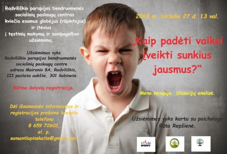 Globėjai ir įtėviai kviečiami į tęstinius mokymus