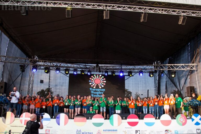 Kiek išleista Europos žmonių festivaliui