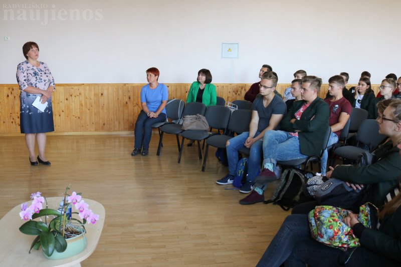 Paskaita „Dūzgė ir pavojinga informacija“ Baisogaloje.