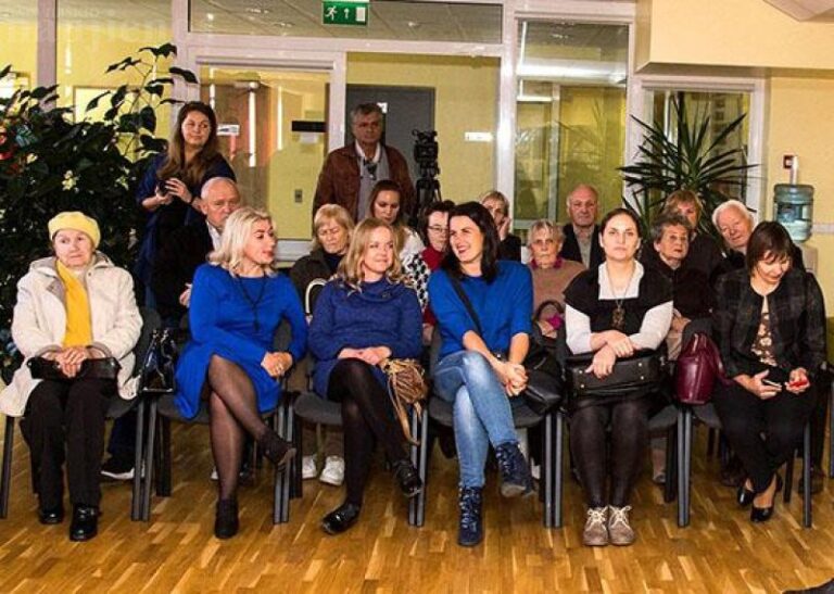 Baisogalos kultūros centre su Virginijumi Savukynu diskutuota apie kultūrą