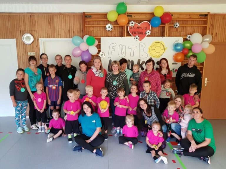 „Kregždutės“ darželyje – masinio futbolo savaitė