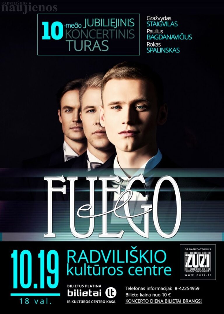 Jubiliejinis „El Fuego“ 10-mečio turas
