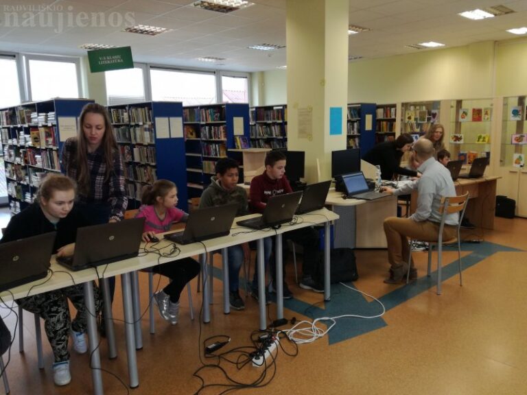 Inovatyvus užsiėmimas specialiųjų poreikių vaikams bibliotekoje