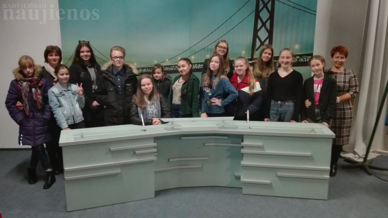 Šeduvos gimnazijoje vyko kūrybinės dirbtuvės su Šiaulių televizijos žurnalistu