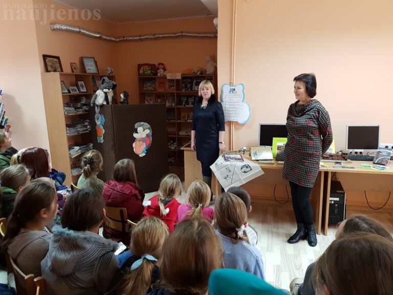 Pociūnėlių bibliotekoje – renginys „Gimtojo krašto pažinimas“