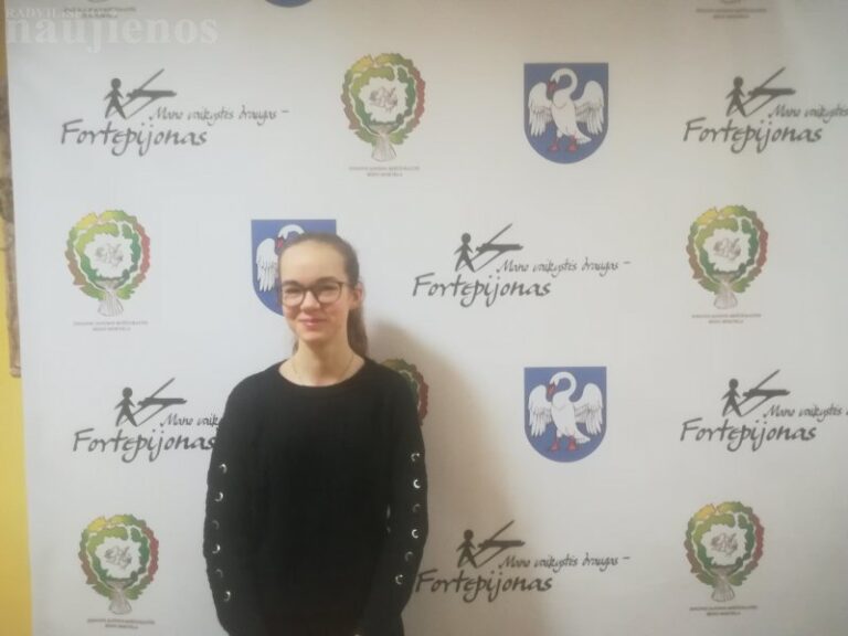 Pianistė iš Šeduvos – tarptautinio konkurso diplomantė