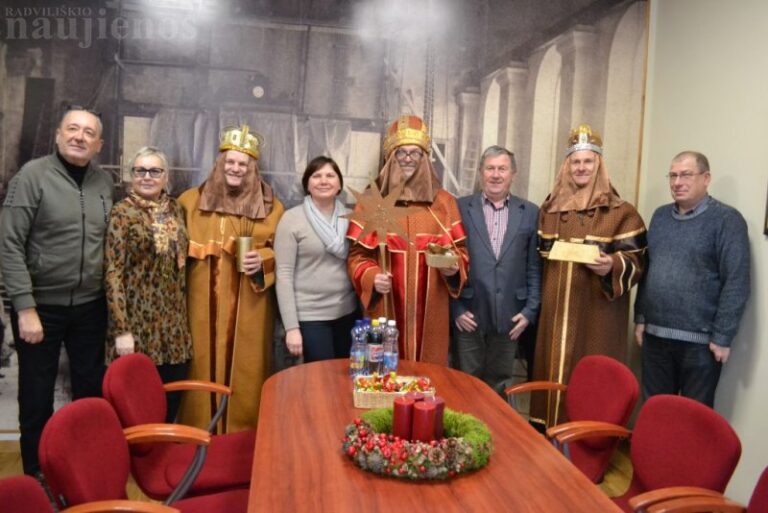 Radviliškį aplankė Trys Karaliai