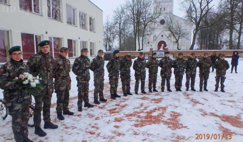 Bėgimo „Gyvybės ir Mirties keliu“ startas prie Antakalnio kapinių. Giedrės Nakutienės nuotr.