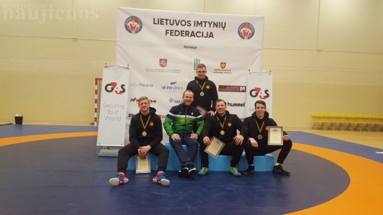 Keturi Radviliškio imtynininkai iškovojo antrąsias vietas