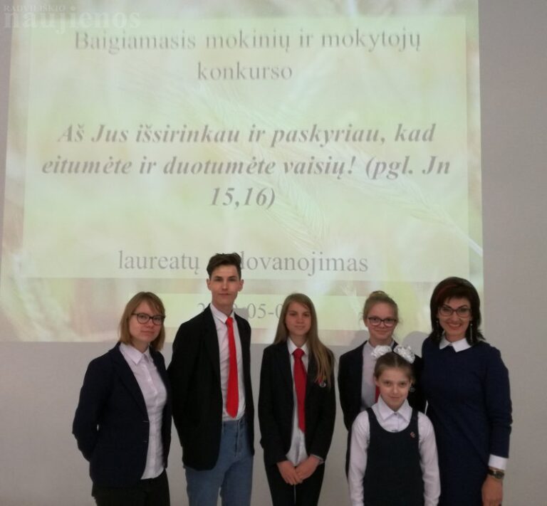Baisogaliečiams konkurse nusišypsojo sėkmė
