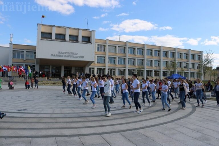 Radviliškiečiai atšventė Europos gimtadienį