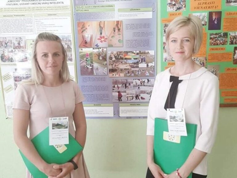 „Kregždutės“ pedagogės – tarptautinės metodinės konferencijos dalyvės