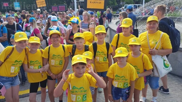 Šiaulėnų vaikai Palangoje susitiko su Lietuvos prezidentu